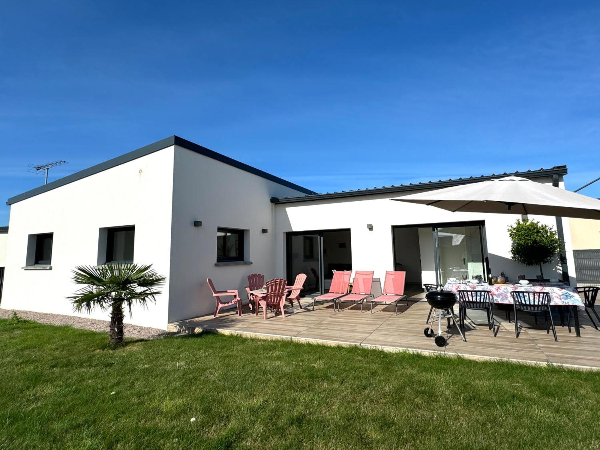 Maison Neuve 4 Etoiles Plain-Pied Proche De La Mer Plurien Экстерьер фото