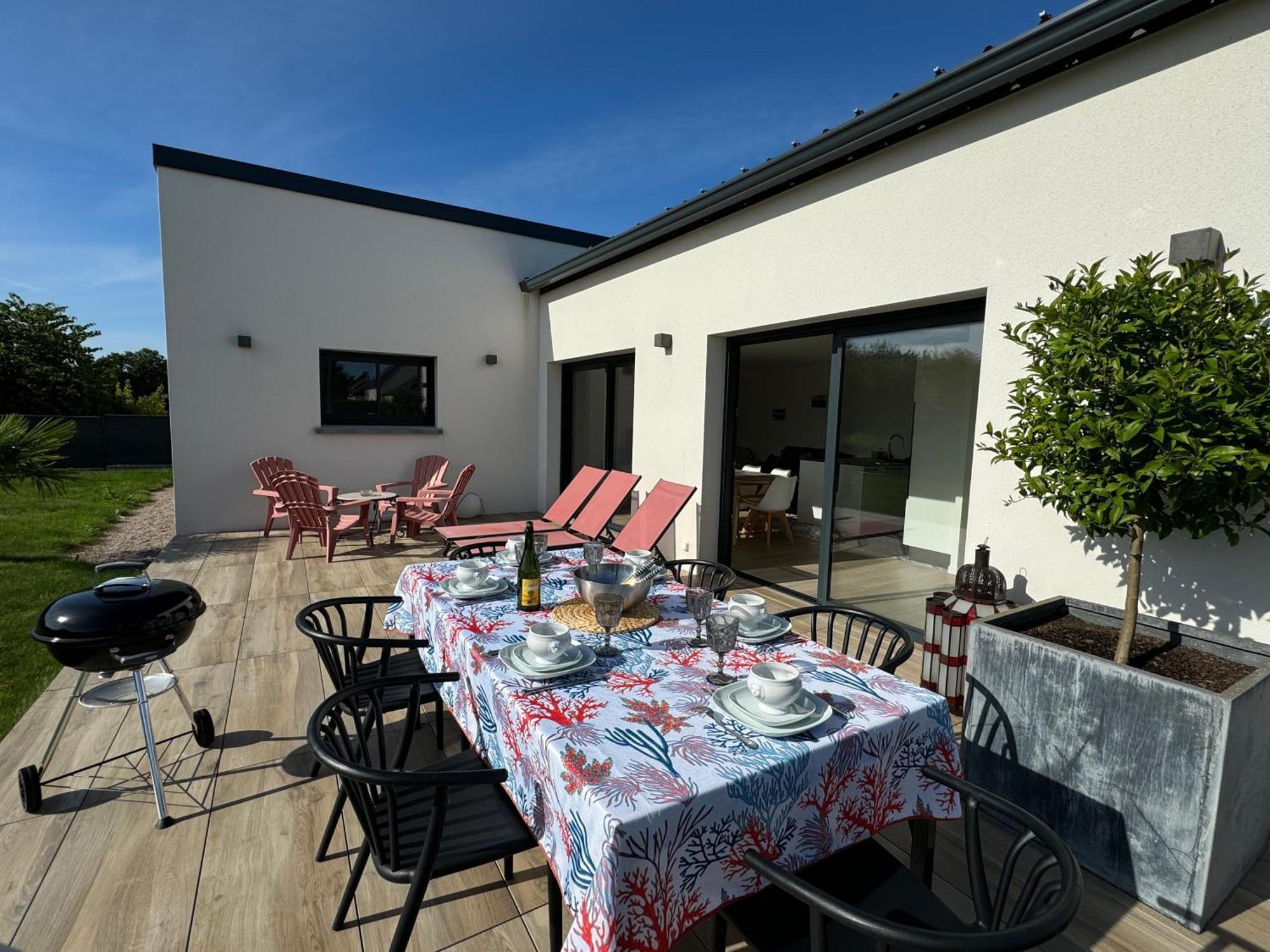 Maison Neuve 4 Etoiles Plain-Pied Proche De La Mer Plurien Экстерьер фото